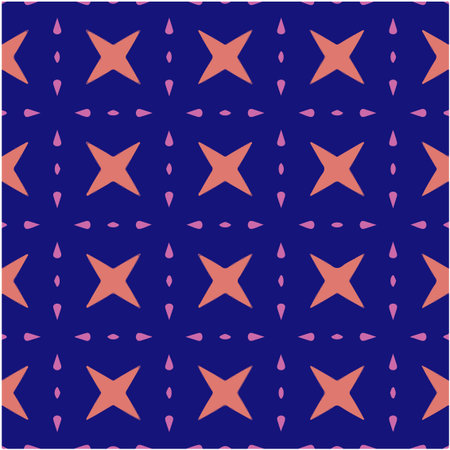 Seamless repeatable abstract pattern background. Perfect for fashion, textile design, cute themed fabric, on wall paper, wrapping paper, fabrics and home decor.のイラスト素材