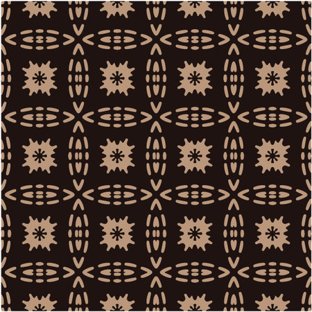 Seamless repeatable abstract pattern background. Perfect for fashion, textile design, cute themed fabric, on wall paper, wrapping paper, fabrics and home decor.のイラスト素材