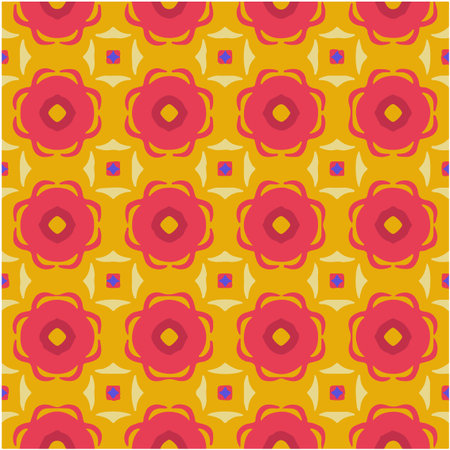 Seamless repeatable abstract pattern background. Perfect for fashion, textile design, cute themed fabric, on wall paper, wrapping paper, fabrics and home decor.のイラスト素材