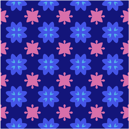 Seamless repeatable abstract pattern background. Perfect for fashion, textile design, cute themed fabric, on wall paper, wrapping paper, fabrics and home decor.のイラスト素材