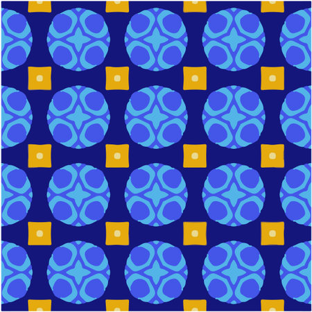 Seamless repeatable abstract pattern background. Perfect for fashion, textile design, cute themed fabric, on wall paper, wrapping paper, fabrics and home decor.のイラスト素材