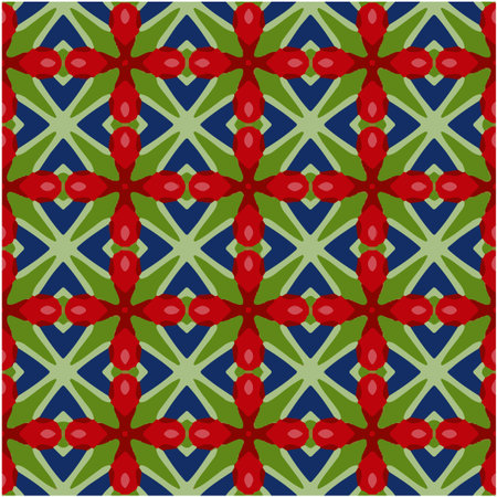 Seamless repeatable abstract pattern background.Perfect for fashion, textile design, cute themed fabric, on wall paper, wrapping paper, fabrics and home decor.のイラスト素材