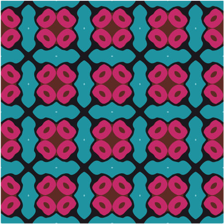 Seamless repeatable abstract pattern background.Perfect for fashion, textile design, cute themed...