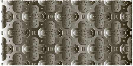 Metal textured plate. Steel industrial polished patternのイラスト素材