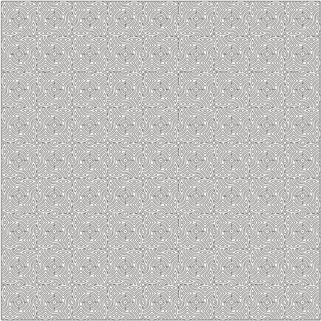 Vector pattern with symmetrical elements. Repeating geometric tiles from striped elements.のイラスト素材