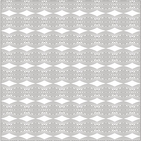 Vector geometric pattern. Black and white pattern.のイラスト素材