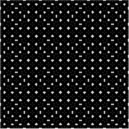 vector pattern in geometric ornamental style. Black and white pattern.