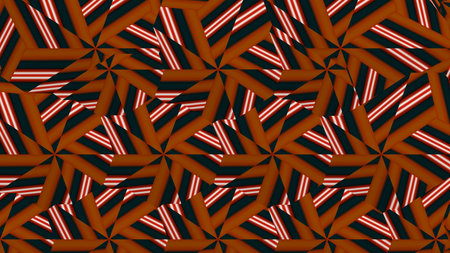 symmetrical repeating patterns.Abstract decorative multicolor texture.の写真素材