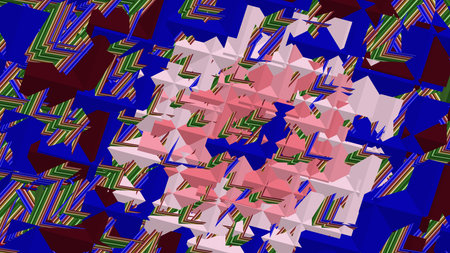 symmetrical repeating patterns.Abstract decorative multicolor texture.