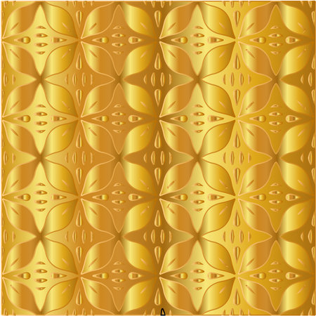 Gold metal texture background vector illustrationのイラスト素材