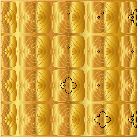 Gold metal texture background vector illustrationのイラスト素材