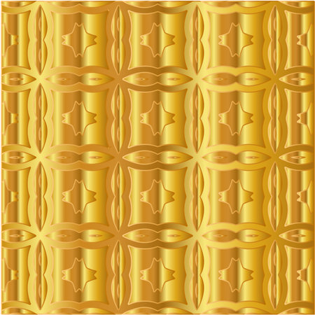 Gold metal texture background vector illustrationのイラスト素材