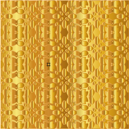Gold metal texture background vector illustrationのイラスト素材
