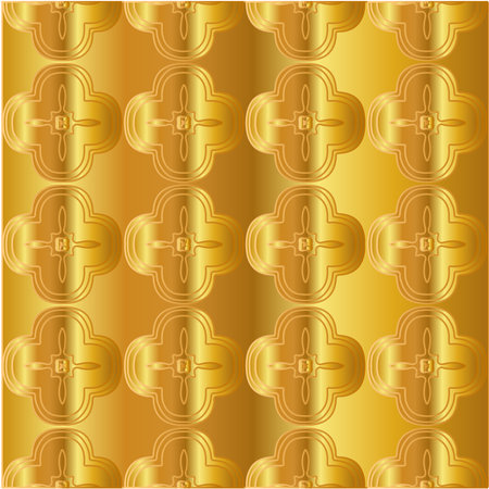 Gold metal texture background vector illustrationのイラスト素材