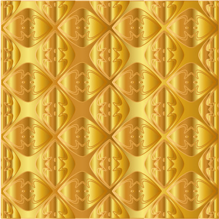 Gold metal texture background vector illustrationのイラスト素材