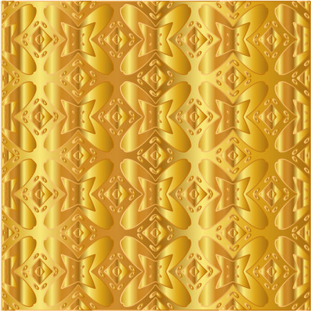 Gold metal texture background vector illustrationのイラスト素材