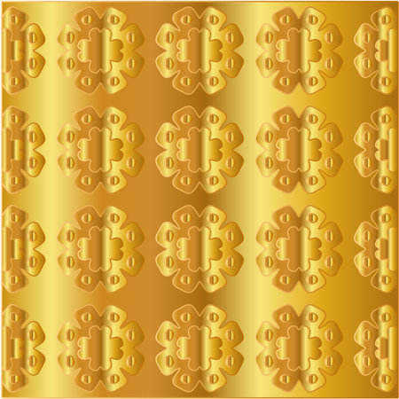 Gold metal texture background vector illustrationのイラスト素材