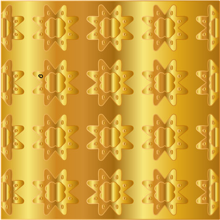 Gold metal texture background vector illustrationのイラスト素材
