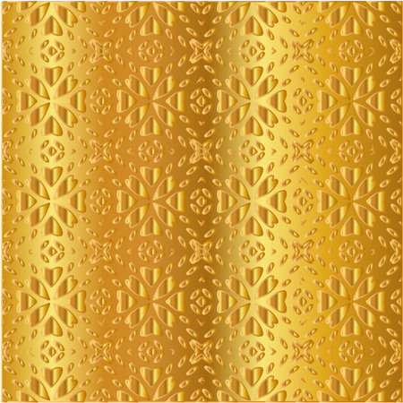 Gold metal texture background vector illustrationのイラスト素材