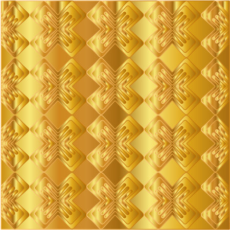 Gold metal texture background vector illustrationのイラスト素材