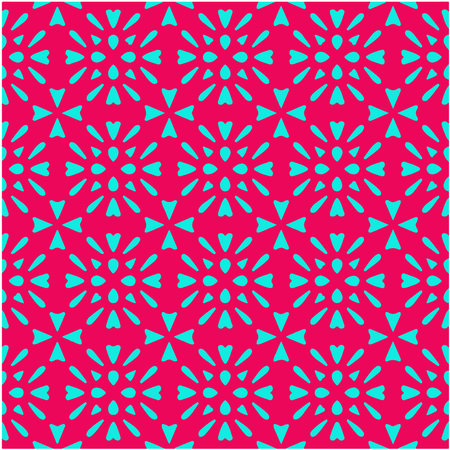 Delicate Endless Picture. Aquamarine and scarlet Smudges. Wash Drawing Ethnic Embroidery. Bohemian Diverse Decoraton Style. Colorful African Ceramic.のイラスト素材