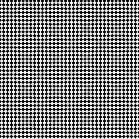 Seamless vector pattern in geometric ornamental style. Black ornament.