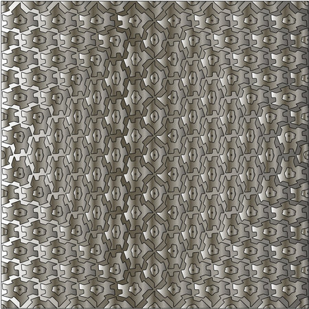 Metal textured plate. Steel industrial polished patternのイラスト素材