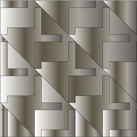 Metal textured plate. Steel industrial polished patternのイラスト素材