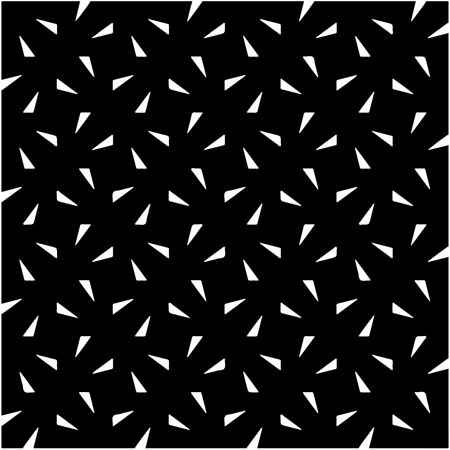 Seamless vector pattern in geometric ornamental style. Black ornamentのイラスト素材