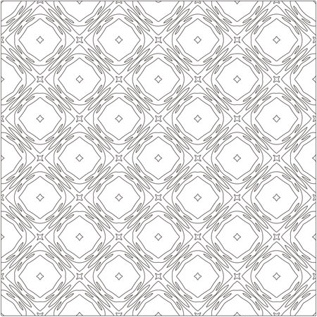Design monochrome grating pattern, black and white patterns.black ornament.のイラスト素材