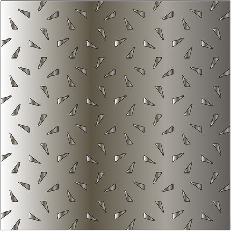 Metal textured plate. Steel industrial polished pattern. Silver metal gradient pattern backgroundのイラスト素材