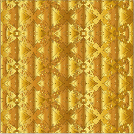 Gold metal texture background vector illustrationのイラスト素材
