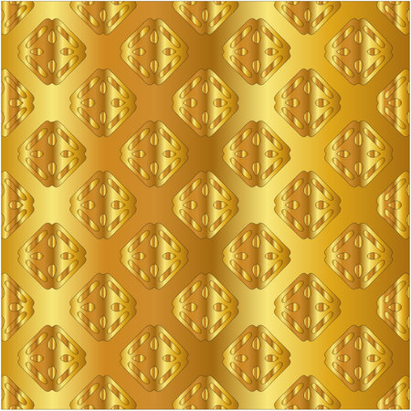 Gold metal texture background vector illustrationのイラスト素材