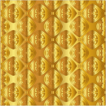Gold metal texture background vector illustrationのイラスト素材