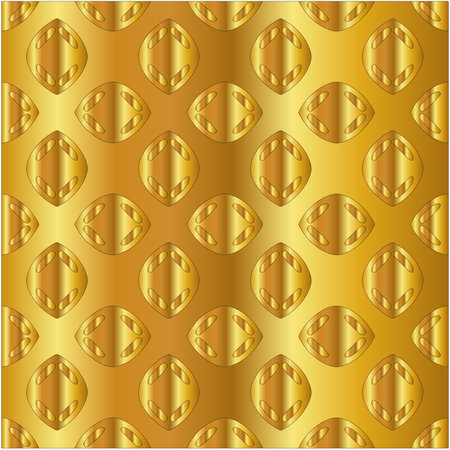 Gold metal texture background vector illustrationのイラスト素材