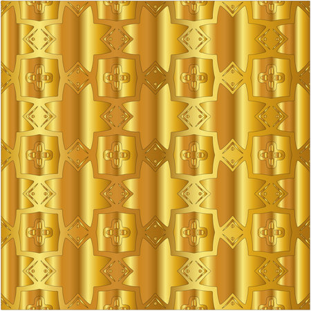 Gold metal texture background vector illustrationのイラスト素材