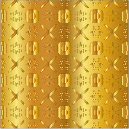 Gold metal texture background vector illustrationのイラスト素材