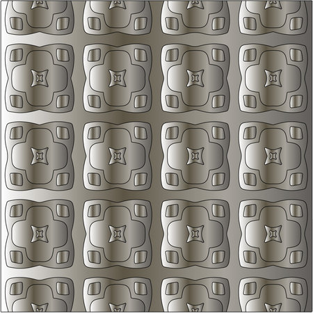 Metal textured plate. Steel industrial polished patternのイラスト素材