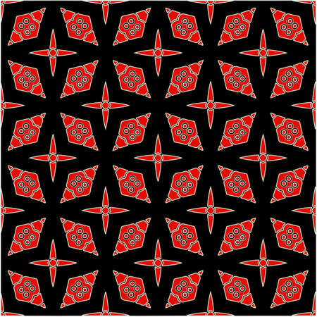 repeatable abstract pattern background.Perfect for fashion, textile design, cute themed fabric, on wall paper, wrapping paper, fabrics and home decor.のイラスト素材