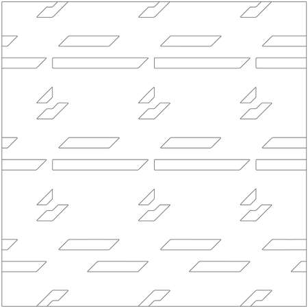 Design monochrome grating pattern,black and white patterns.Repeating geometric tiles from striped elements. black otnament.のイラスト素材