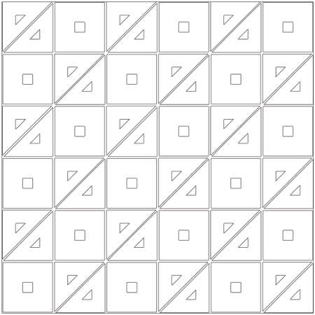 Design monochrome grating pattern,black and white patterns.Repeating geometric tiles from striped elements. black otnament.のイラスト素材