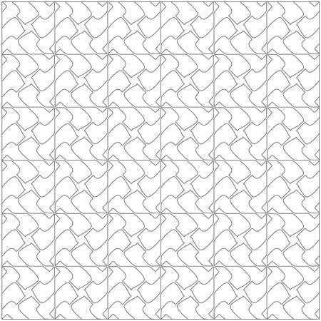 Design monochrome grating pattern,black and white patterns.Repeating geometric tiles from striped elements. black otnament.のイラスト素材