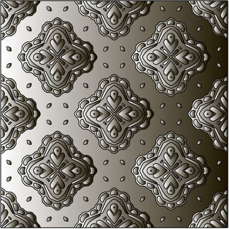 Metal textured plate. Steel industrial polished pattern.abstract background.のイラスト素材