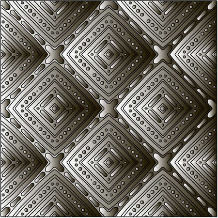 Metal textured plate. Steel industrial polished pattern.abstract background.のイラスト素材