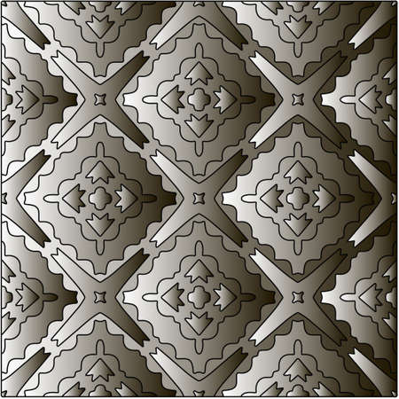 Metal textured plate. Steel industrial polished pattern.abstract background.のイラスト素材