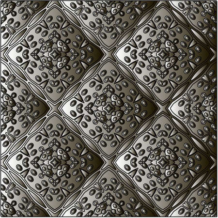 Metal textured plate. Steel industrial polished pattern.abstract background.のイラスト素材