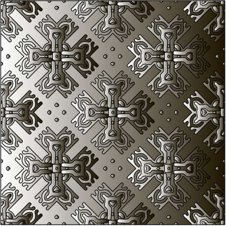 Metal textured plate. Steel industrial polished pattern.abstract background.のイラスト素材