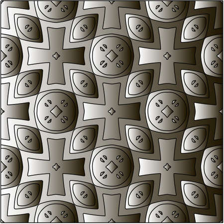 Metal textured plate. Steel industrial polished pattern.abstract background.のイラスト素材