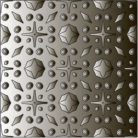 Metal textured plate. Steel industrial polished pattern.abstract background.のイラスト素材