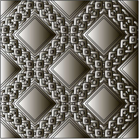 Metal textured plate. Steel industrial polished pattern.abstract background.のイラスト素材